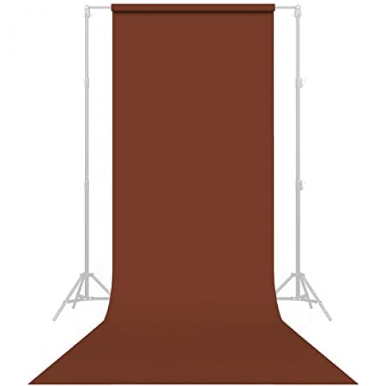 Superior 1.35*10 m Seamless Background Paper (#20 Coco Brown)