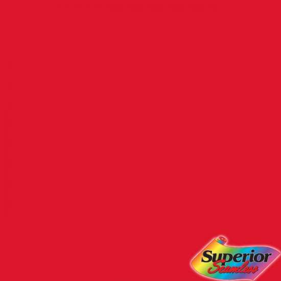 Superior 1.35*10 m Seamless Background Paper (#56 Scarlet)