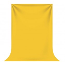 Background Muslin Cloth 2m x 3m (Yellow)