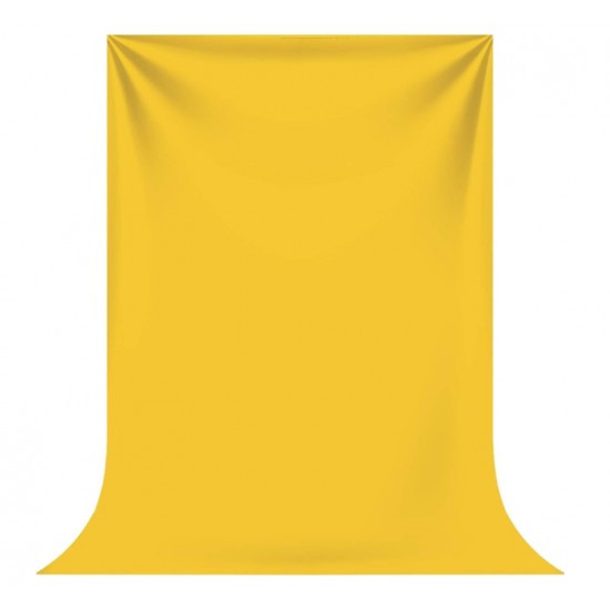 Background Muslin Cloth 2m x 3m (Yellow)