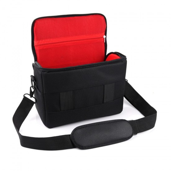 Black/Red Camera Shoulder Bag (Unbranded)