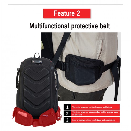 Caden K7 PRO Camera Backpack