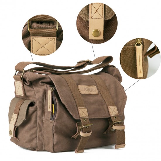 Caden F1 Camera Sling Bag - Coffee