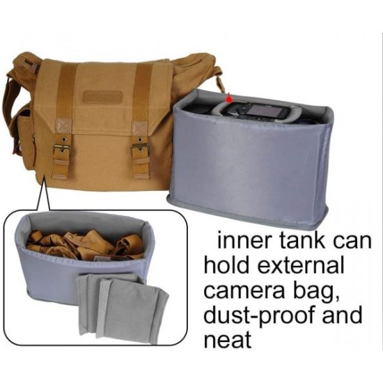 Caden F1 Camera Sling Bag - Coffee