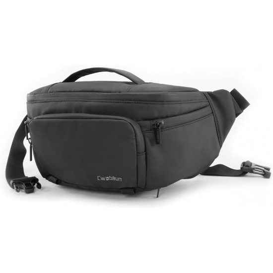 Cwatcun D105 Waist/Shoulder Camera Bag (Large, Waterproof)