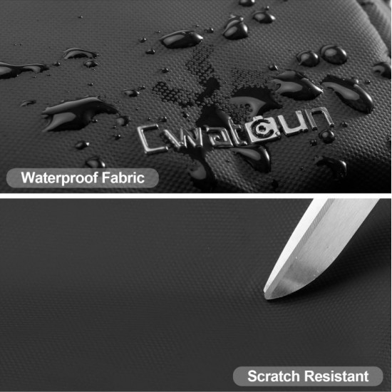 Cwatcun D105 Waist/Shoulder Camera Bag (Large, Waterproof)