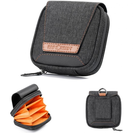 K&F Concept 4-Pocket Circular Filter Case (Fits up to 95mm)