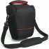 Mini Camera Shoulder Bag - Black/Red