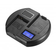 USB Fast Dual Charger for Nikon EN-EL14 batteries USB Fast Dual Charger for Nikon EN-EL14 batteries