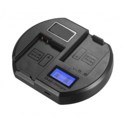 USB Fast Dual Charger for Nikon EN-EL14 batteries