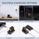 K&F Concept Sony NP-FZ100 Dual Slot Quick Battery Charger, Micro USB and Type-C Charger