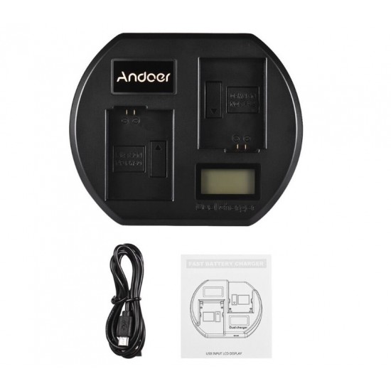 USB Fast Dual Charger for Sony NP-FW50 batteries USB Fast Dual Charger for Sony NP-FW50 batteries