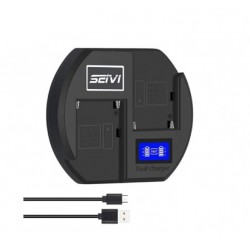 USB Fast Dual Charger for Sony NPF 970 and NPF 550 batteries USB Fast Dual Charger for Sony NPF 970 and NPF 550 batteries