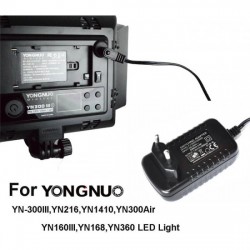Yongnuo 12V 2A AC DC Power Adapter for YN300III LED Lights Yongnuo 12V 2A AC DC Power Adapter for YN300III LED Lights