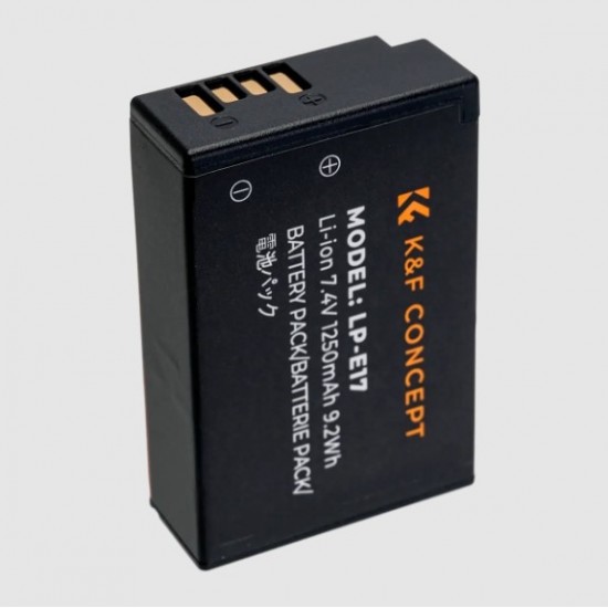 K&F Concept LP-E17 Camera Battery for Canon Cameras | KF28.0014V3