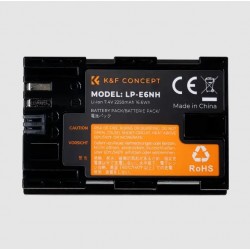 K&F Concept LP-E6NH Camera Battery for Canon Cameras | KF28.0021V