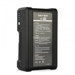 DBK BP-190 V-Mount LI-ION Battery with LG M36 cells for Camcorders & LED Video Lights
