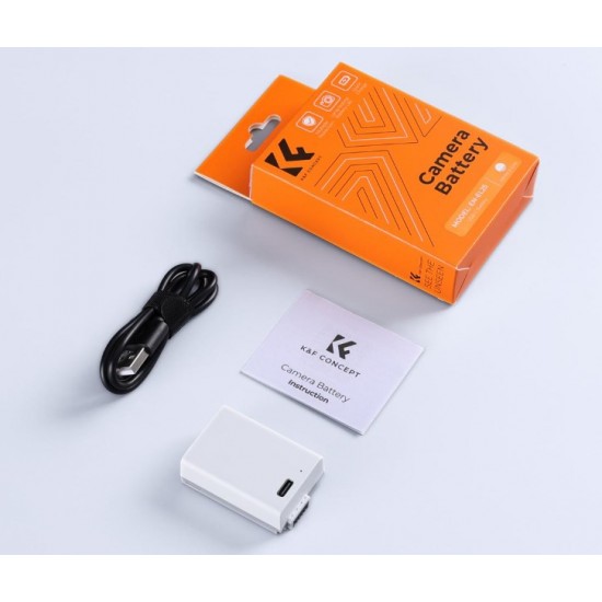 K&F Concept Nikon EN-EL25 Battery Pack with Type-C Port for Select Nikon Cameras (1250mAh)