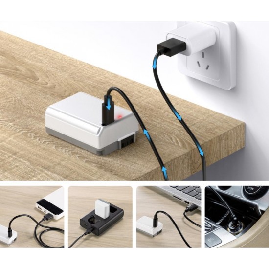 K&F Concept Sony NP-FW50 2-Battery Pack with Type-C Port for Select Sony Cameras (1100mAh)