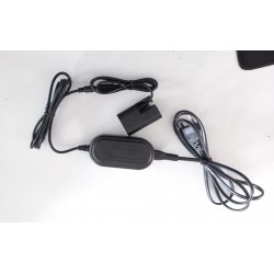 Canon ACK-E18 AC Adapter and DC Coupler Kit (AC-E6 + LP-E6) for Select Canon Cameras