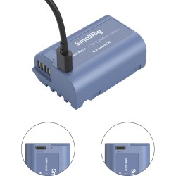 SMALLRIG DMW-BLK22 USB-C BATTERY (2520MAH, BLUE, #4906) SMALLRIG DMW-BLK22 USB-C BATTERY (2520MAH, BLUE, #4906)