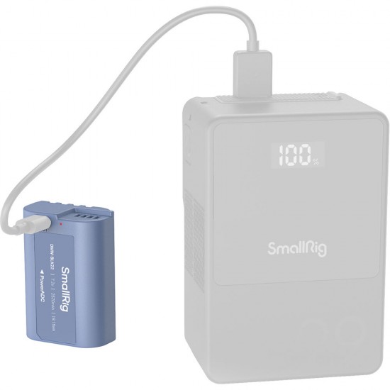 SMALLRIG DMW-BLK22 USB-C BATTERY (2520MAH, BLUE, #4906) SMALLRIG DMW-BLK22 USB-C BATTERY (2520MAH, BLUE, #4906)