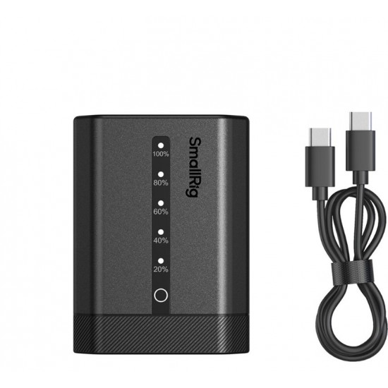 SmallRig NP-FZ100 USB-C Battery with Power Display (2600mAh, #5297)