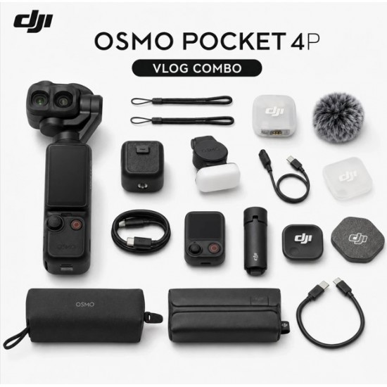 DJI Osmo Pocket 4P VLOG Creator Combo DJI Osmo Pocket 4P VLOG Creator Combo