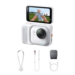 Insta360 GO Ultra 4K Mini Camera Standard Bundle (Midnight Black or Arctic White)