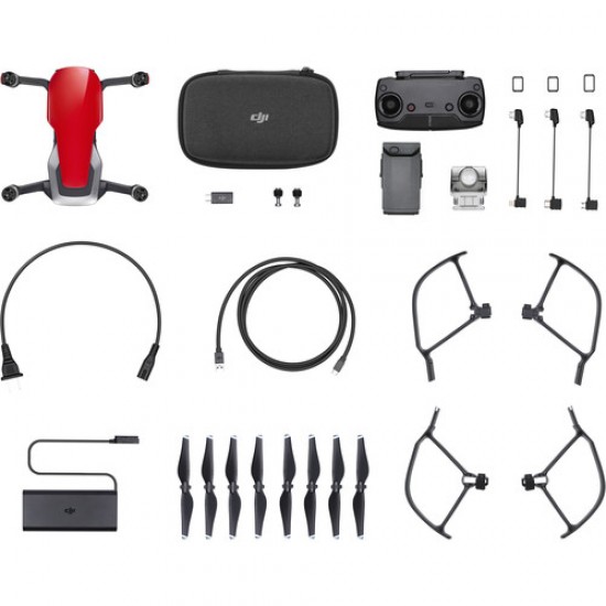 DJI Mavic Air Quadcopter Drone - Flame Red