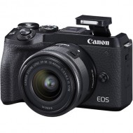 Canon EOS M6 Mark II Mirrorless Digital Camera with 15-45mm STM Lens and EVF Canon EOS M6 Mark II Mirrorless Digital Camera with 15-45mm STM Lens and EVF