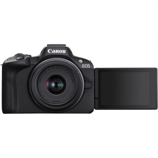 Canon EOS R50 with 18-45mm Lens and Content Creator Kit
