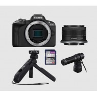 Canon EOS R50 with 18-45mm Lens and Content Creator Kit Canon EOS R50 with 18-45mm Lens and Content Creator Kit