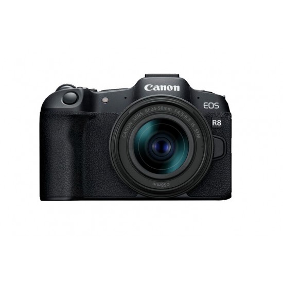 Canon EOS R8 Mirrorless Camera with RF 24-50mm f/4.5-6.3 IS STM Lens