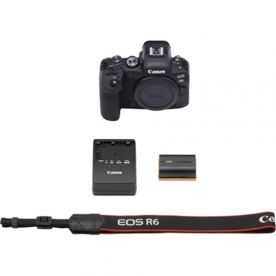 Canon EOS R6 Digital Mirrorless Camera (Body Only)