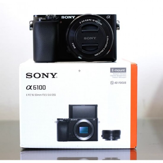 Sony Alpha a6100 Mirrorless Camera with 16-50mm f/3.5-5.6 OSS Lens