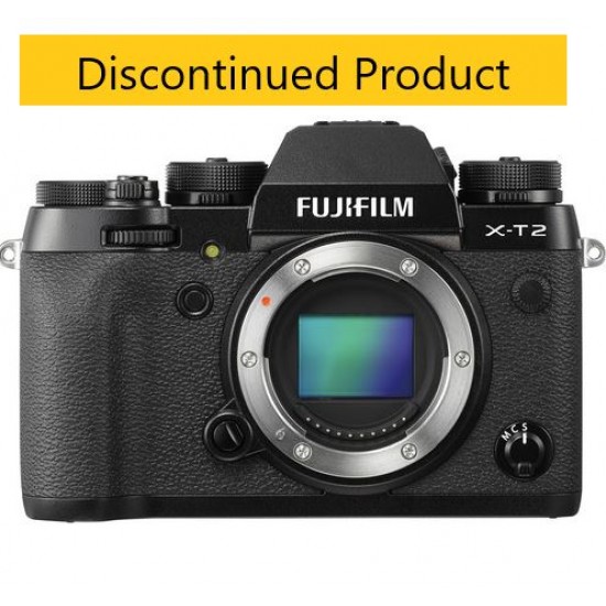 FUJIFILM X-T2 Mirrorless Digital Camera (Body Only) FUJIFILM X-T2 Mirrorless Digital Camera (Body Only)