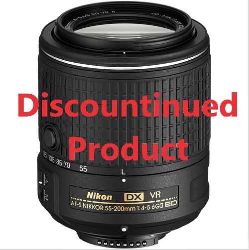 Nikon AF-S DX NIKKOR 55-200mm f/4-5.6G ED VR II Lens