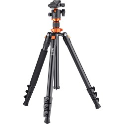 K&F Concept SA254M2 DSLR Camera Aluminum Tripod Plus Monopod and BH 28L Ball Head Kit
