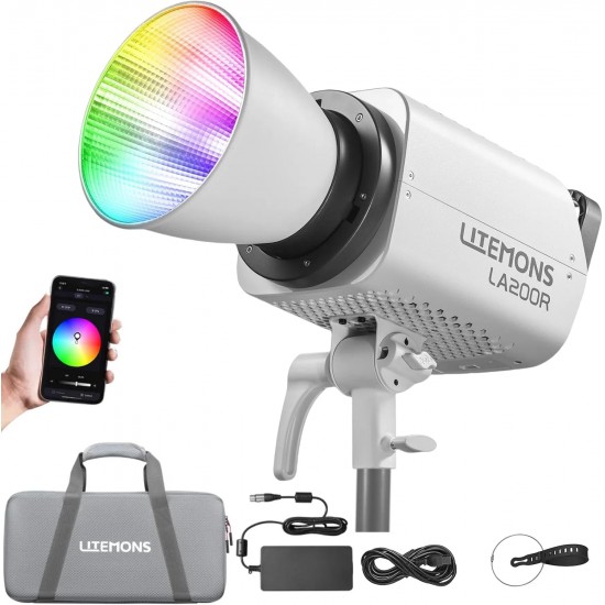 Godox Litemons LA200R K1 RGBWW LED Light Kit with Carry Bag (white)