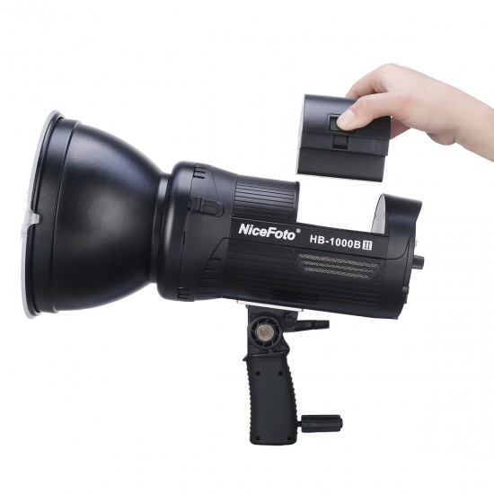 NiceFoto Daylight COB LED Video Light HB-1000B II