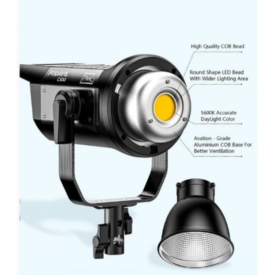 Pixel Fodavil C100 120W COB Continuous LED Video Light (5600K)