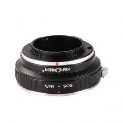K&F Concept Lens Mount Adapter for Canon EOS EF Mount Lens to M4/3 Cameras K&F Concept Lens Mount Adapter for Canon EOS EF Mount Lens to M4/3 Cameras