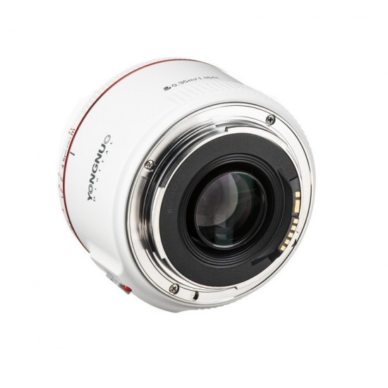Yongnuo YN 50mm f/1.8 II Lens for Canon EF (White)