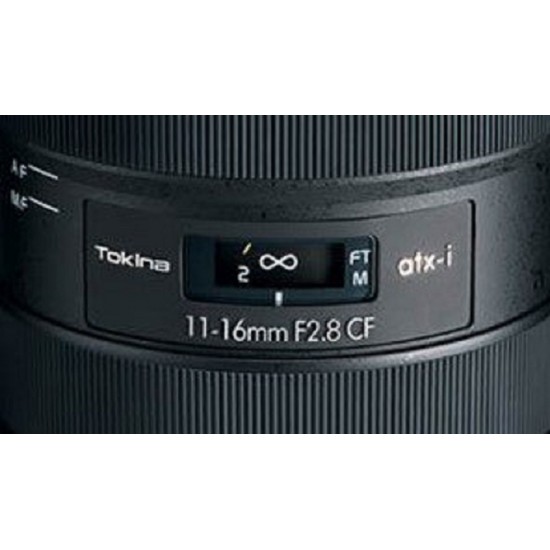 Tokina atx-i 11-16mm f/2.8 CF Lens for Canon EF Cameras