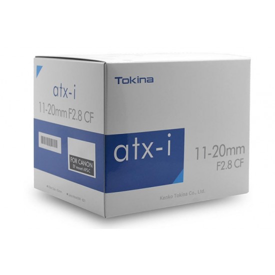 Tokina atx-i 11-16mm f/2.8 CF Lens for Canon EF Cameras