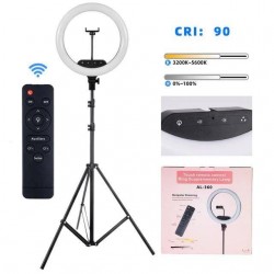 14 inch Studio Selfie Ring Light Dimmable LED with remote control 14 inch Studio Selfie Ring Light Dimmable LED with remote control