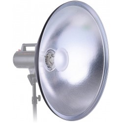 Godox 72cm (28") Silver Beauty Dish with Honeycomb and Diffuser Godox 72cm (28") Silver Beauty Dish with Honeycomb and Diffuser