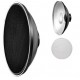 Godox 72cm (28") Silver Beauty Dish with Honeycomb and Diffuser