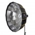 Hive Φ105cm Silver Interior Bowens Mount Beauty Dish Softbox with Light Shield & Grid